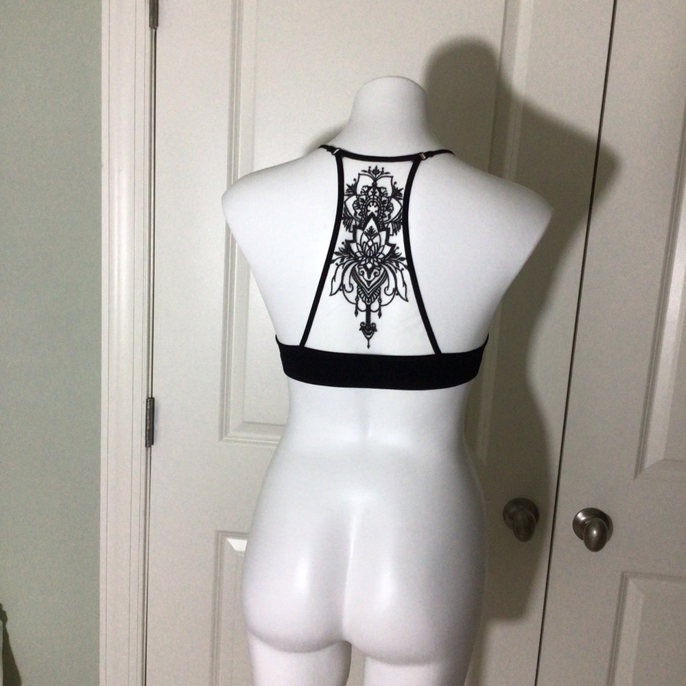 Aluna Levi Tattoo Bralette Black XS/S - Picture 4 of 11